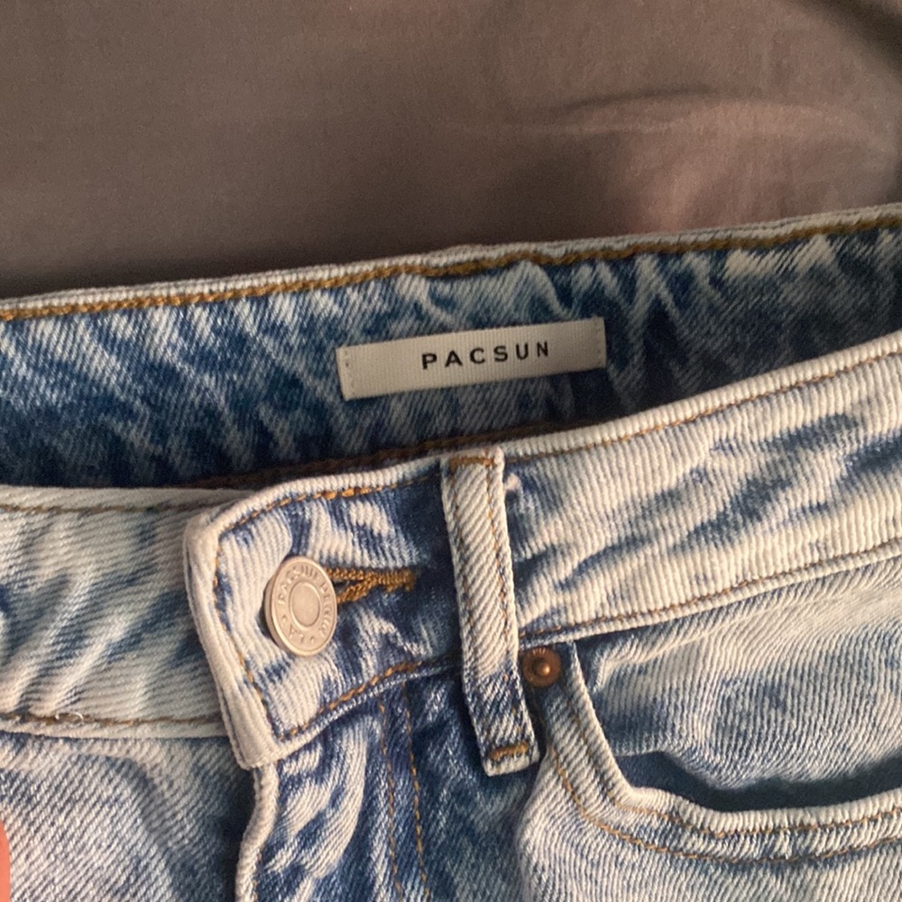 light washed no hole jeans from pacsun